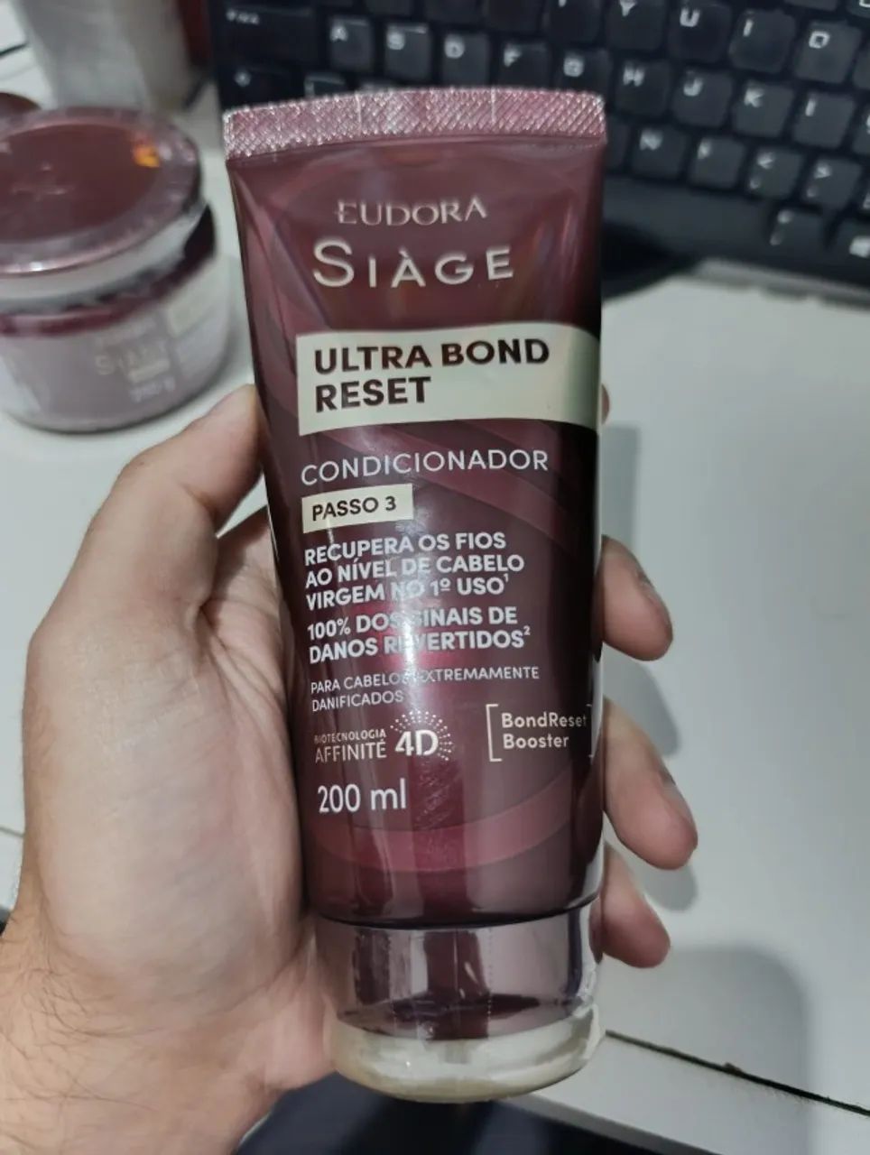 Kit Eudora Siàge Ultra Bond Reset Completo Tratamento 4 Itens - Foto 4