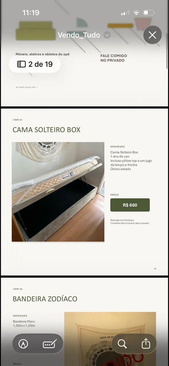 Cama de Solteiro Box