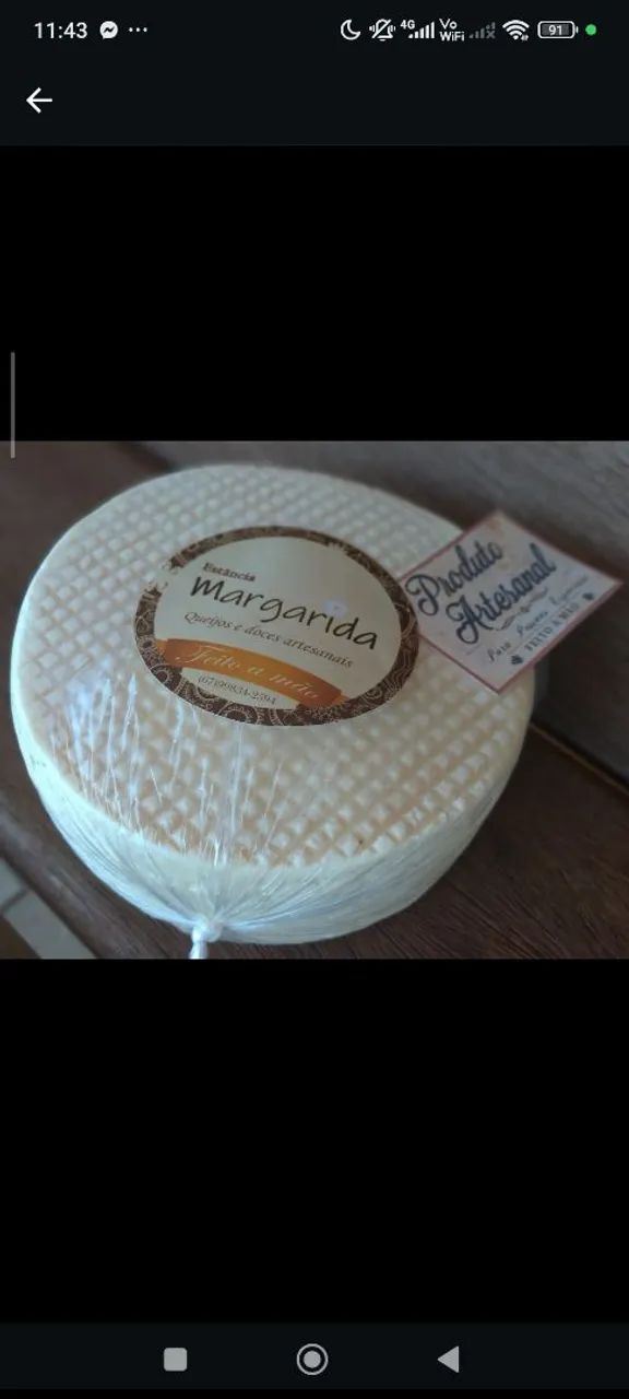 Queijo caipira 30,00