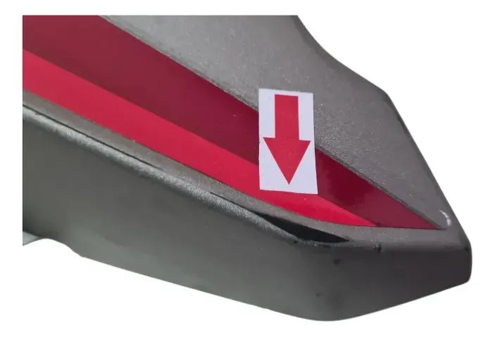Carenagem Aba Tanque Dir Cg 160 Titan 2025 Detalhes 60652 Cinza-escuro - Foto 7