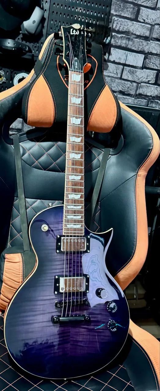 Guitarra ESP LTD 256 com EMG e gotoh  - Foto 2