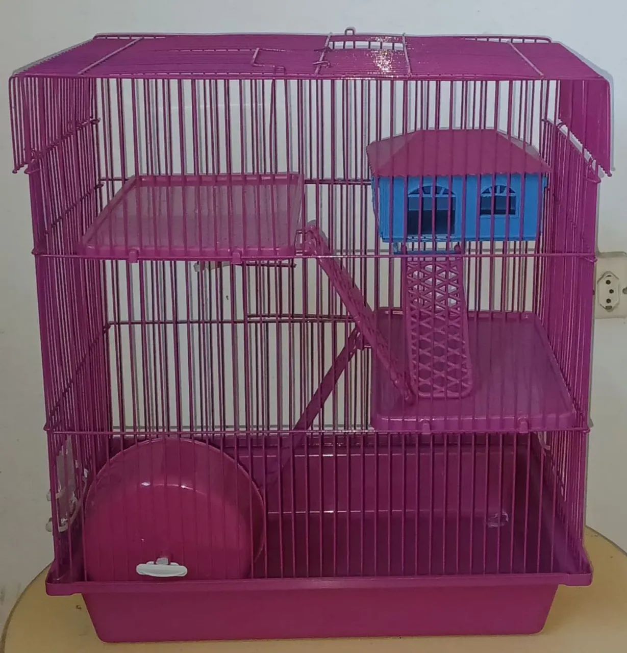 Gaiola Grande Para Hamster 2 Andares (Usada) - Foto 2