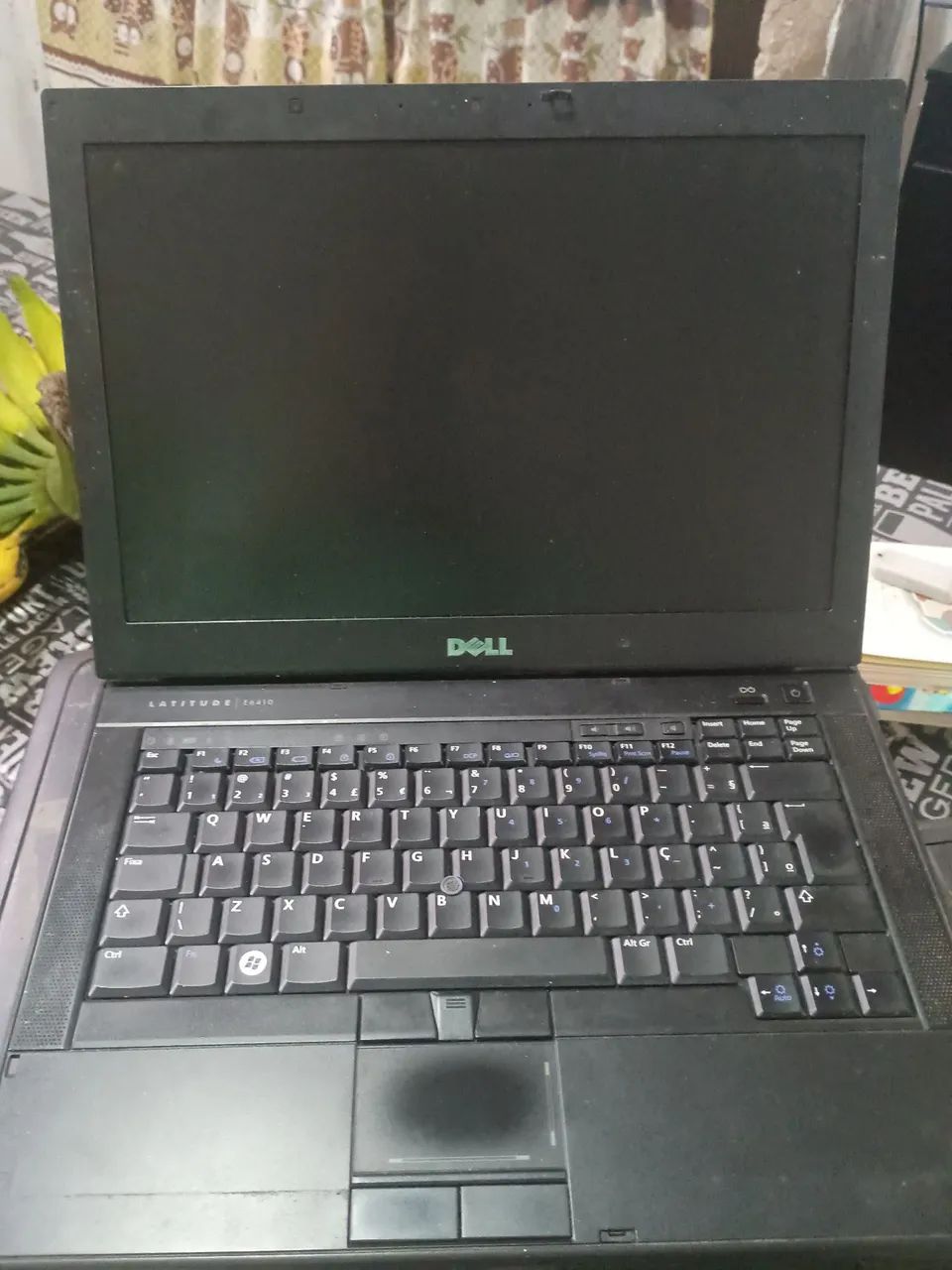 Notebook Dell com placa de vídeo queimada