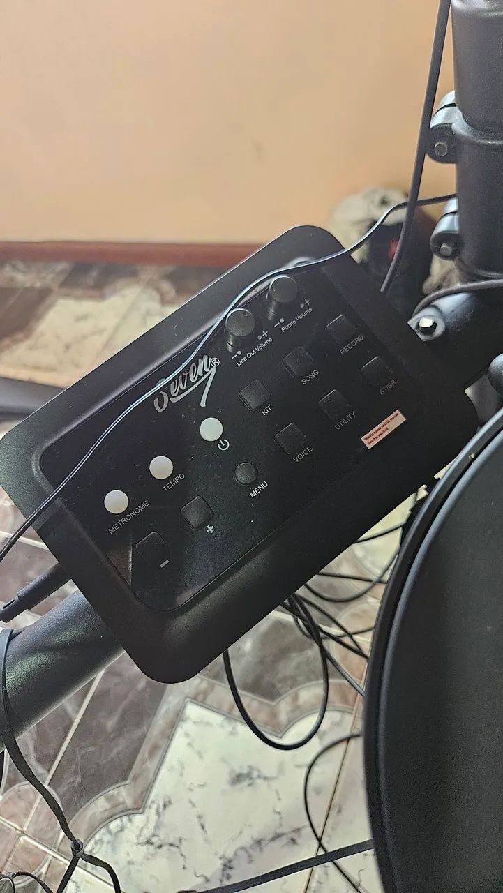 Bateria eletronica seven sd-7000