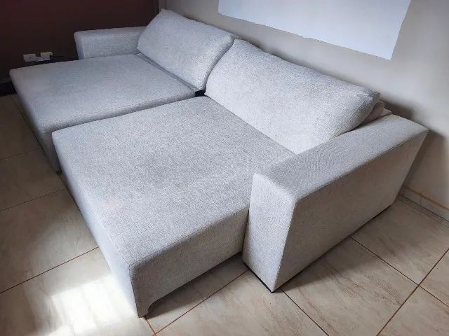 Sofa 4 Lugares em Linho