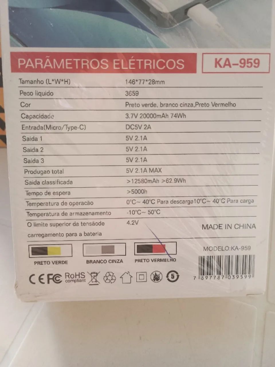 Power Bank 20000 - Foto 2