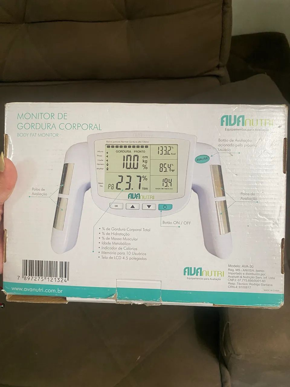 Monitor de composição corporal  - Foto 4