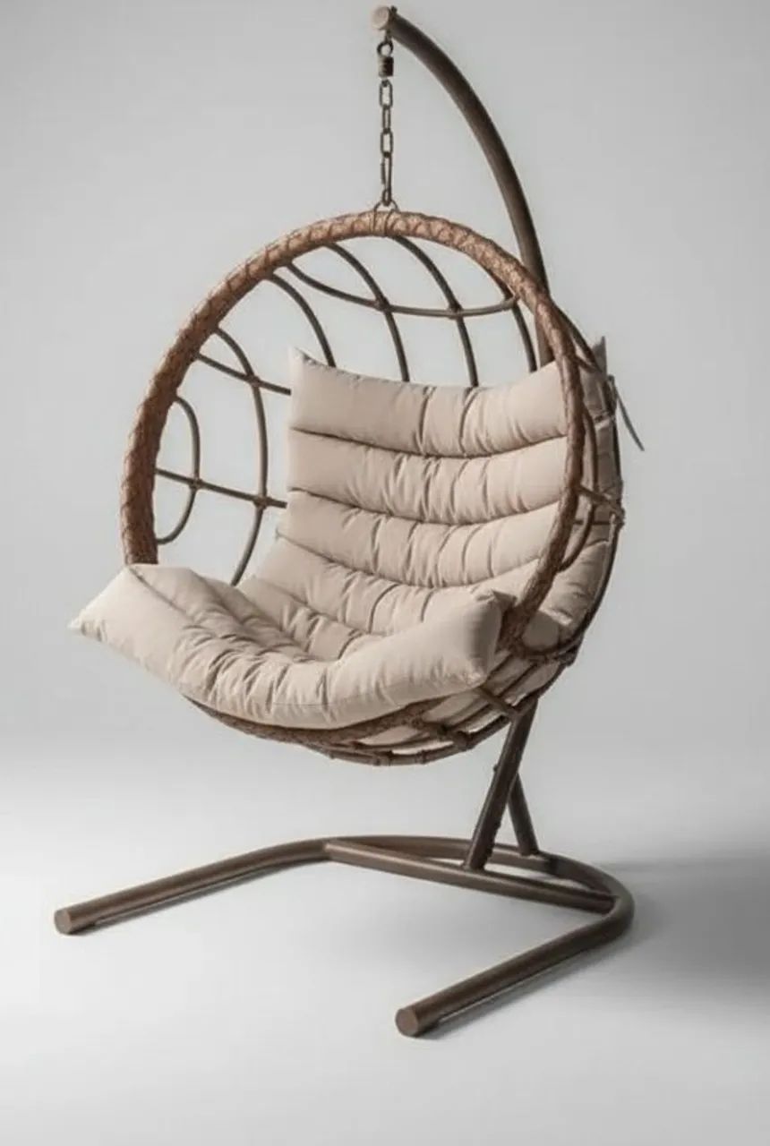 Aluminum Basket Swing441140302662881281