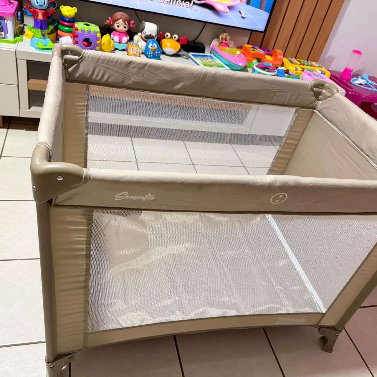 Berço portátil Sonata - Burigotto - NOVO - Foto 5