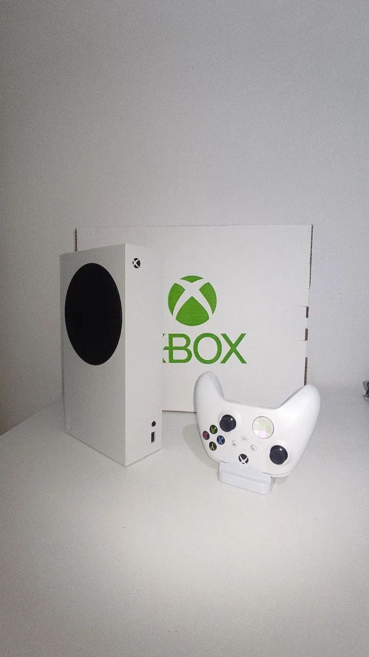 XBOX SERIES S COM JOGOS + SUPORTE - Foto 2