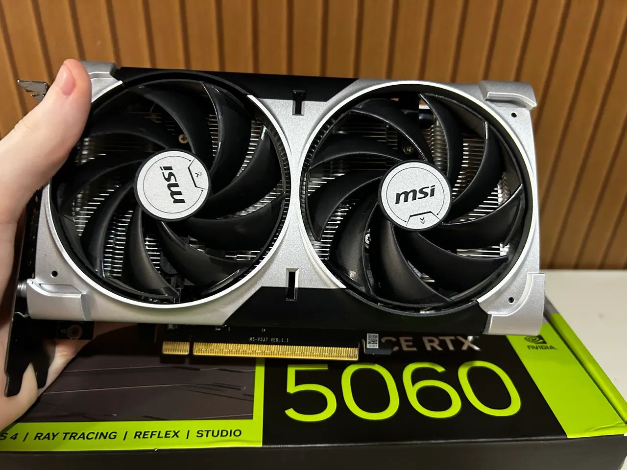 ( PARCELADO ) RTX 5060 MSI VENTUS 2X OC 