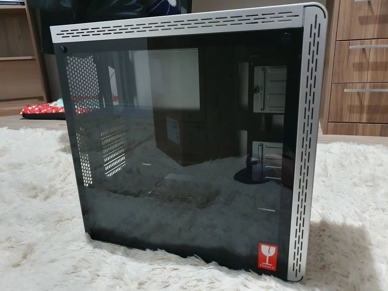 Gabinete Cooler Master Masterbox MS600 cor cinza/prata - Foto 2