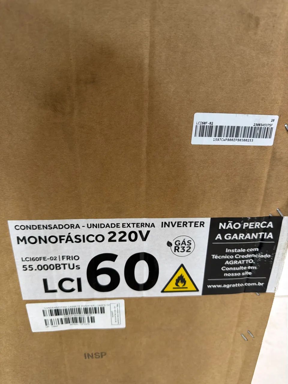 Ar condicionado De Ar split cassete 55Mil btus  - Foto 2