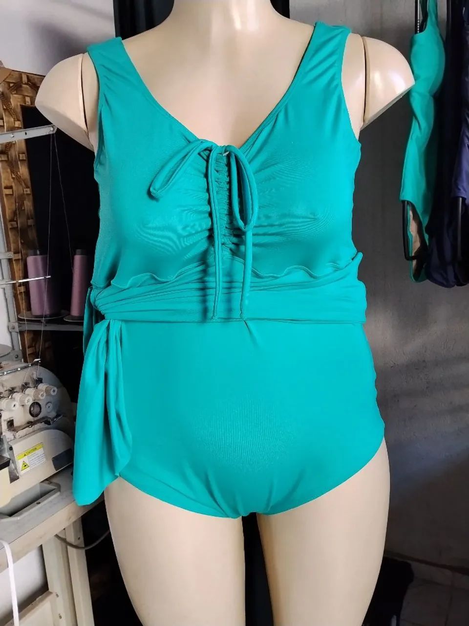 Maiô vestidinho moda praia  - Foto 5