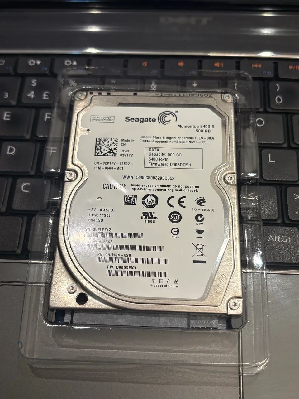 HD de notebook Seagate 500gb - Foto 2