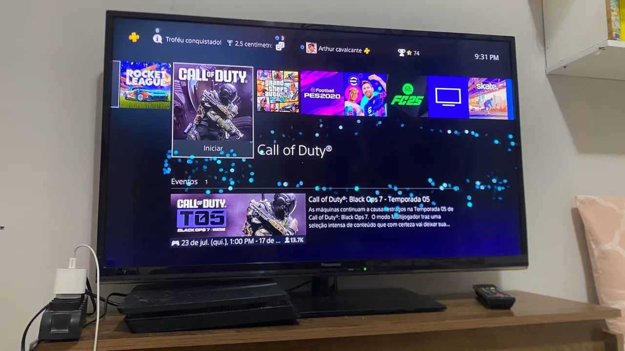 Ps4 860gb e jogos  - Foto 3