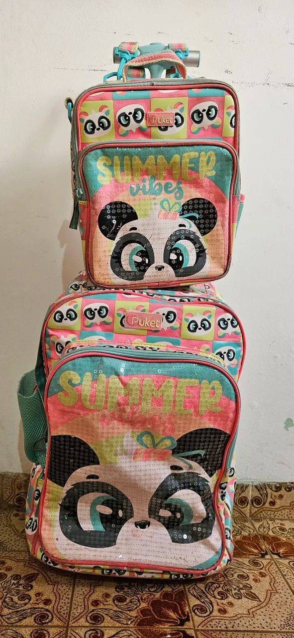 Mochila + Lancheira Puket