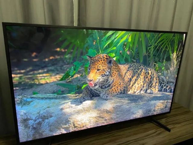 SMART TV - SONY 55" 4k UHD HDR LED - com CONTROLE ORIGINAL - 100% - Foto 2