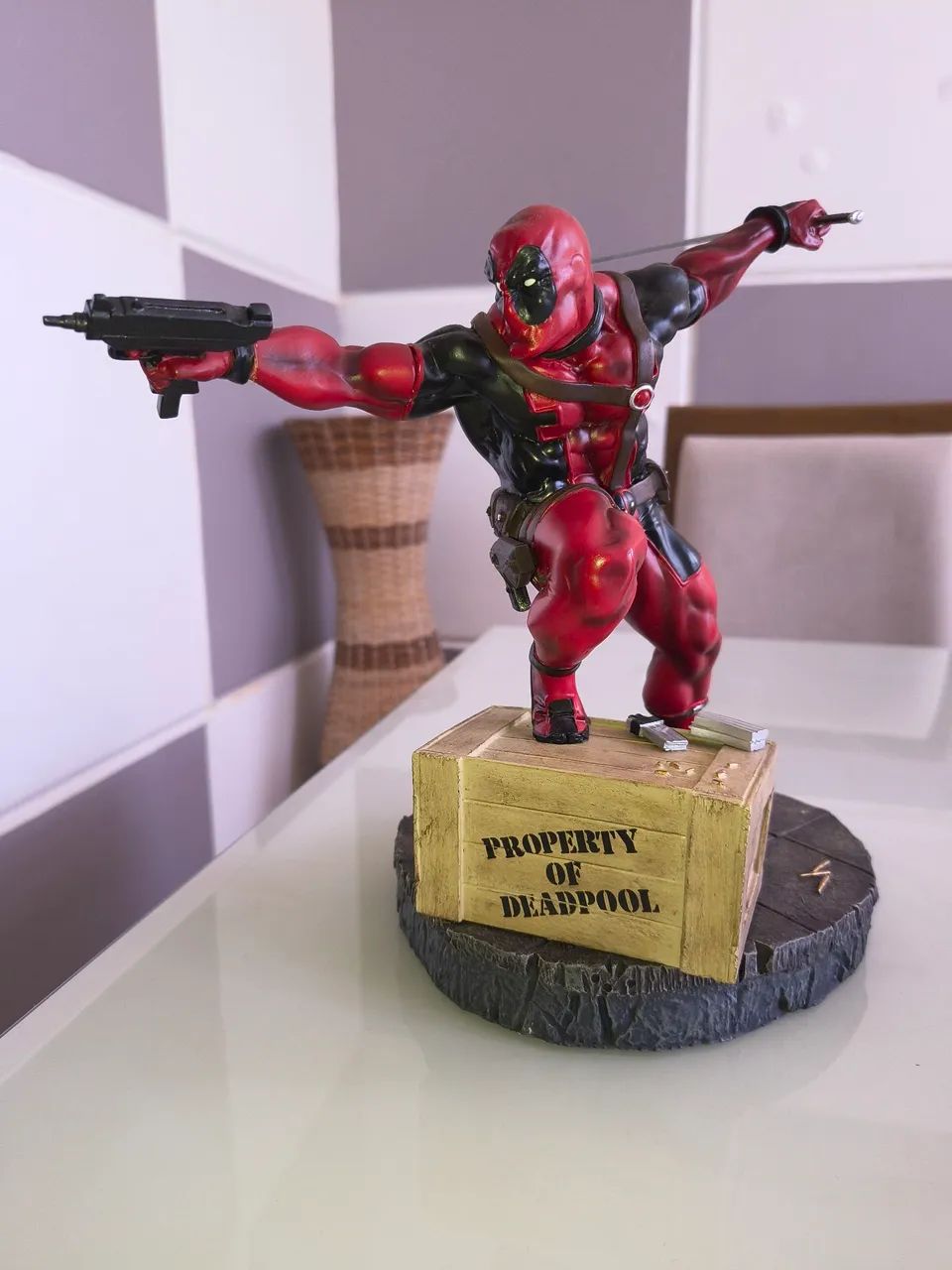 Deadpool kotobukiya Fine Art 1/7 Bowen scale