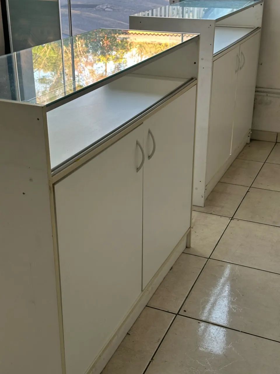 Balcão de vidro para comércio  - Foto 3