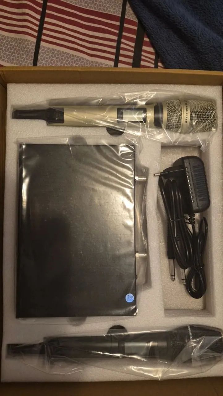 Microfone sennheiser duplo profissional  - Foto 5