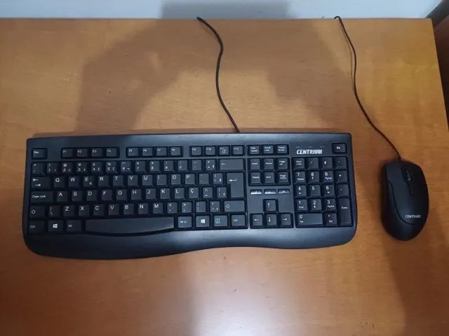  Kit Teclado E Mouse Centrium Com Fio - Estado De Novo (2 Meses Uso) - Foto 5