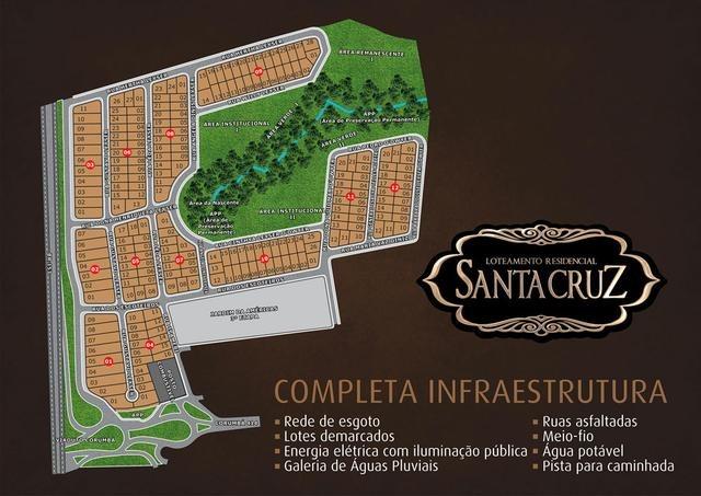 Lotes a prestação em Anápolis/GO-Entrada Facilitada em até 12 vezes-Residencial Santa Cruz