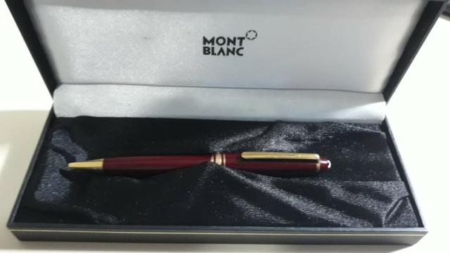 Caneta Mont Blanc Meisterstuck Classic Esferográfic Original - Foto 5