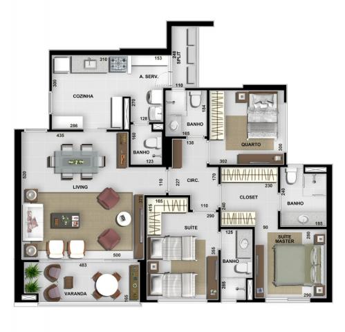 Apartamento Mobiliado no Ed. New Avenue - Foto 10