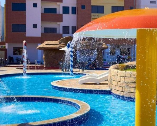 Apartamento 2 quartos para temporada em caldas novas, golden dolphin supreme bairro: turis