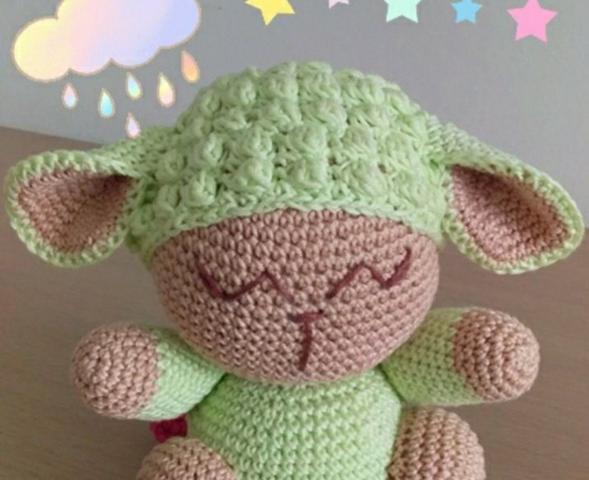 Ovelhinha Dolly para bebê - Foto 3