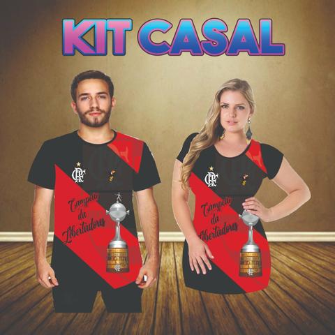 Kit casal do Flamengo kit família
