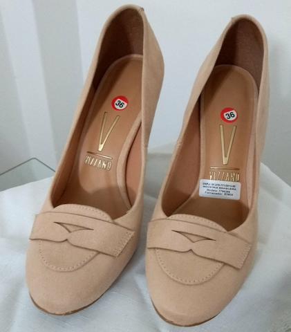 Scarpin Vizzano Nude 36/37 - Foto 2