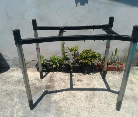 Vendo estruturas de ferro reforçado e desmontável. Tipo mesa !! $35,00.!! - Foto 6