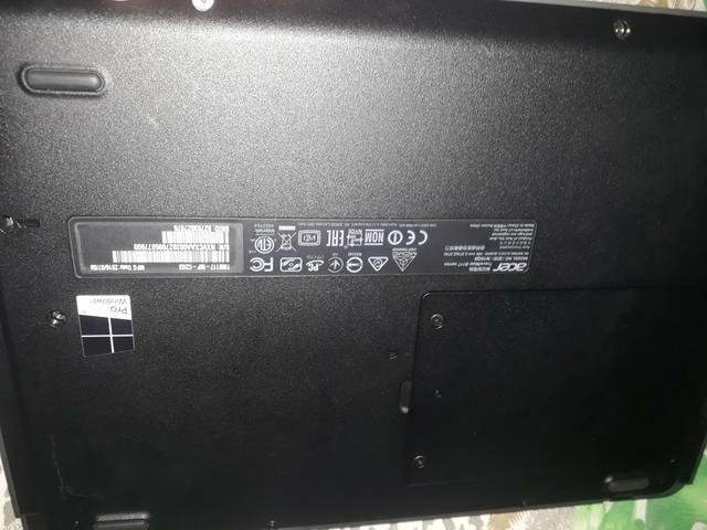 Vendo not Acer ou troco por iphone 7 ou 8. vai com capa protetora - Foto 3