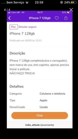 IPhone 7 128gb - Foto 3