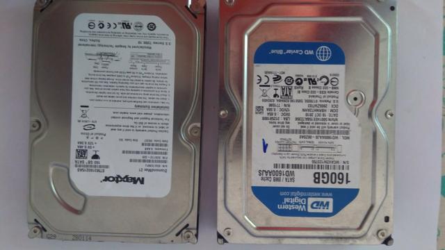 Dois hd 160gb