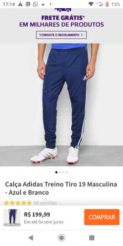 Calça Adidas para treino masculina