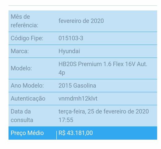 Hb20s 1.6 aut Premium - Foto 7