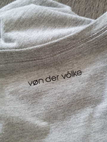 Camiseta de malha Von Der Volke Original Nova - Cinza mescla! - Foto 4