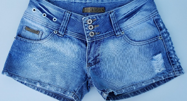 Short Jeans Cia Fashion - Foto 4