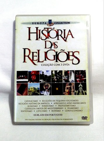 HISTÓRIA DAS RELIGIÕES - BOX COLEÇÃO COMPLETA COM 03 DVDS*