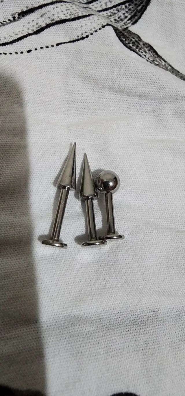 Piercings de aço cirúrgico - Foto 2