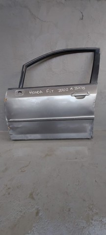 Porta dianteira esquerda do Honda fit cinza 