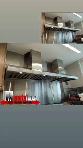 Coifa inox restaurantes - Foto 3