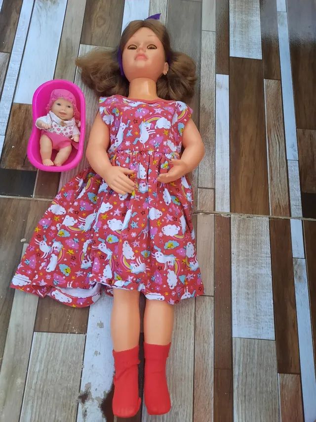 Boneca grávida antiga  Bonecas gravidas, Vestido barbie, Anos 80