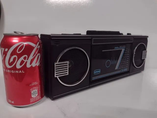 Rádio portátil antigo cce - Foto 5