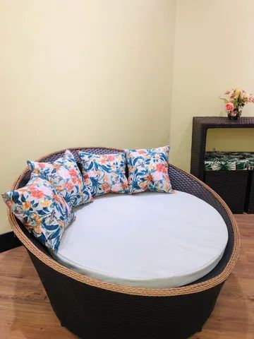 SOFA REDONDO EM ALUMÍNIO - Foto 3