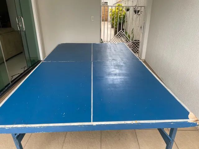 Mesa ping pong usada em promoção