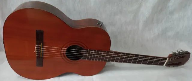 Violão Di Giorgio, nº18, ano 1995, cordas de nylon novas Giannini - Foto 2
